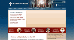Desktop Screenshot of pilgrimlutheranchurch.org